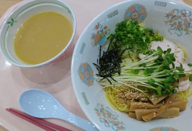 9月18日_麺類_濃厚鶏スープのつけ麵
