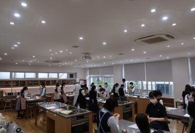実習中のようす