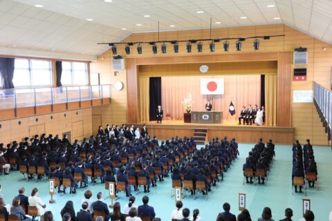 2024年度入学式が挙行されました。